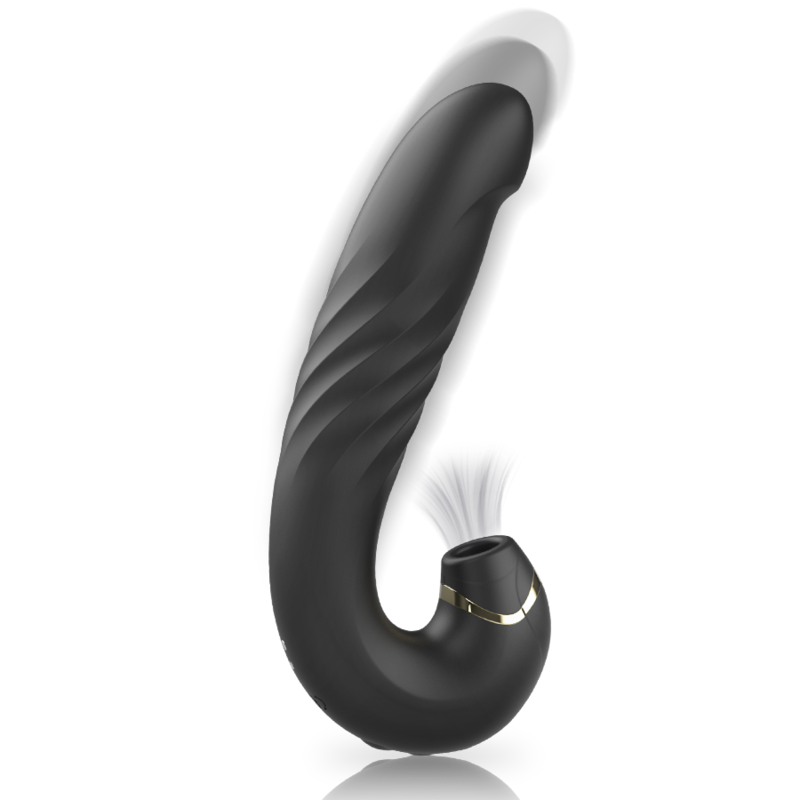 Vibrador Usb Movimento Telescópico Sucção Ibiza 1