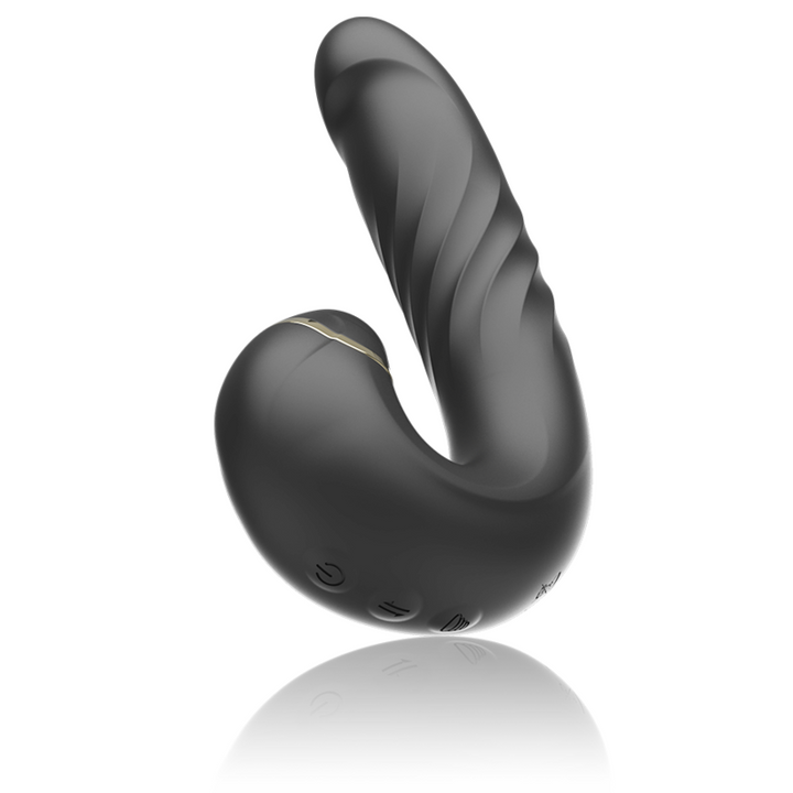 Vibrador Usb Movimento Telescópico Sucção Ibiza 1
