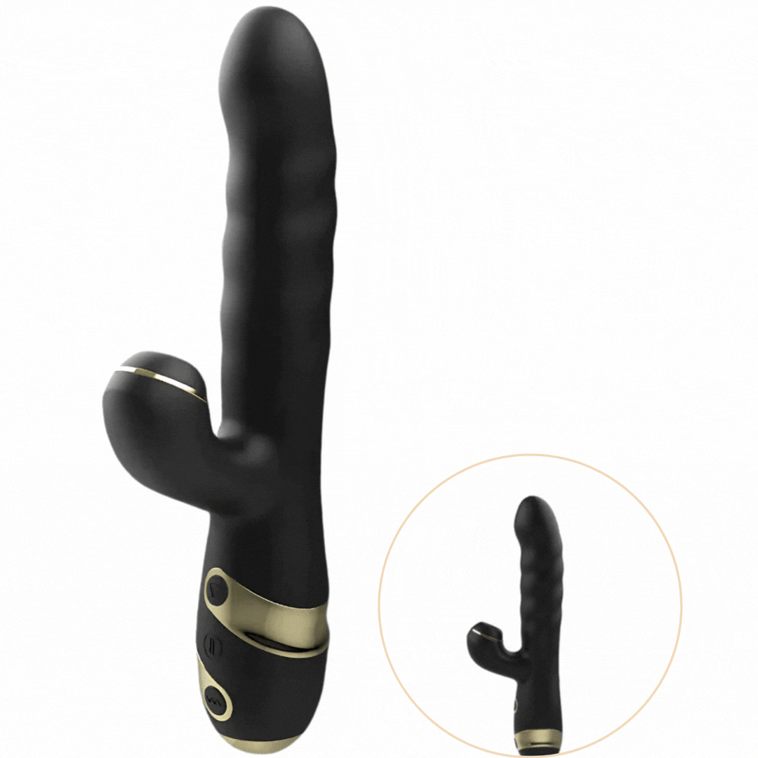 Vibrador Usb Movimento Telescópico Sucção Ibiza 2