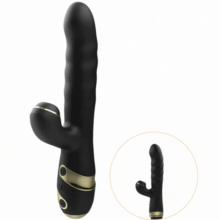 Vibrador Usb Movimento Telescópico Sucção Ibiza 2