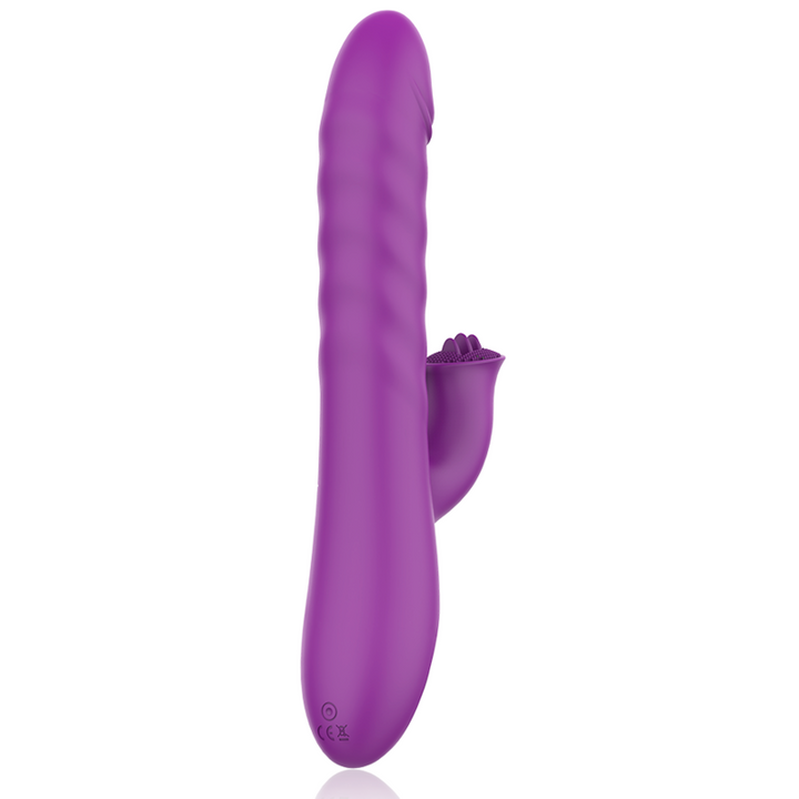 Vibrador Usb Movimento Telescópico e Rotação Fun Function Zenda