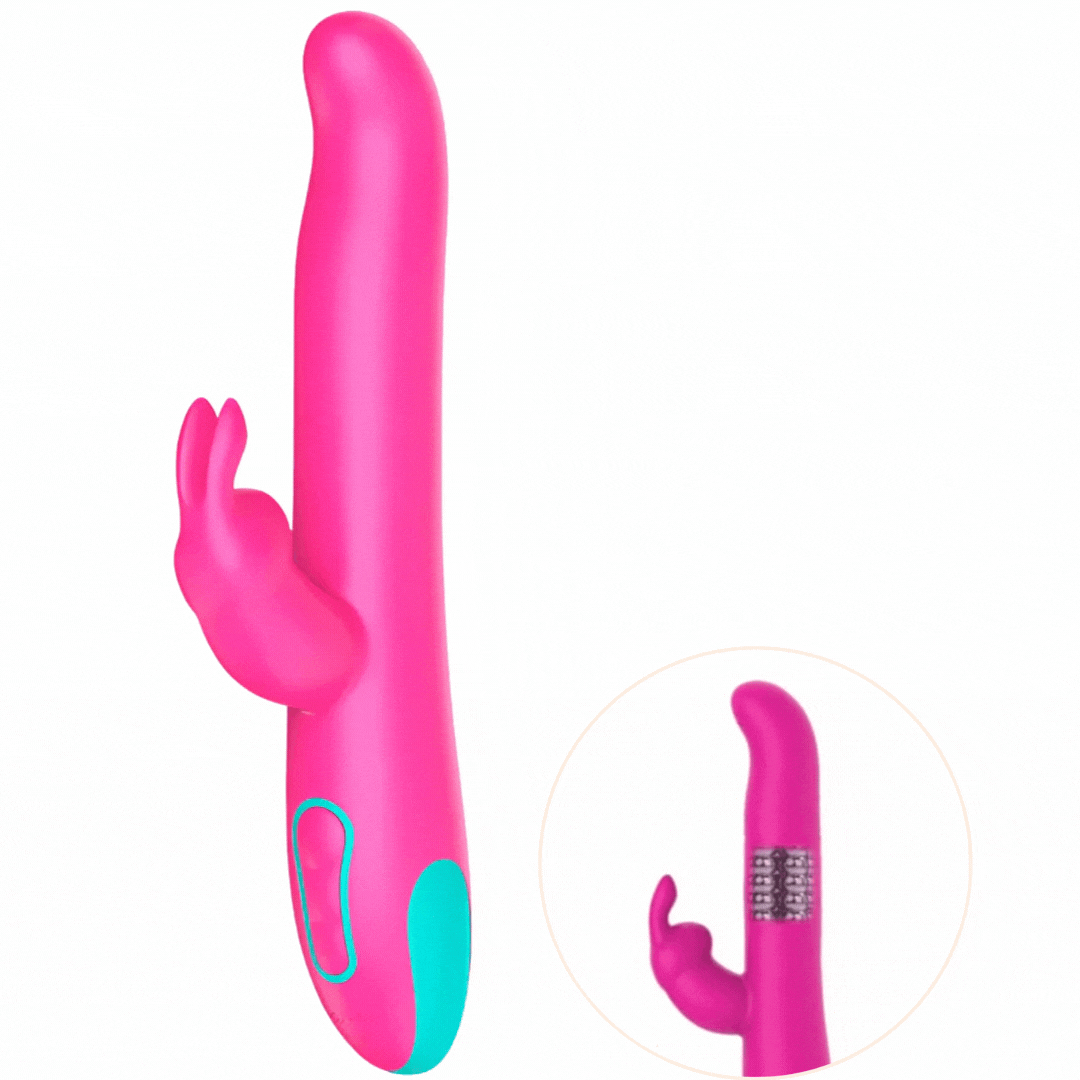 Vibrador Usb Movimento Telescópico e Rotação HappyLoki Pluto Controlo Remoto Watchme