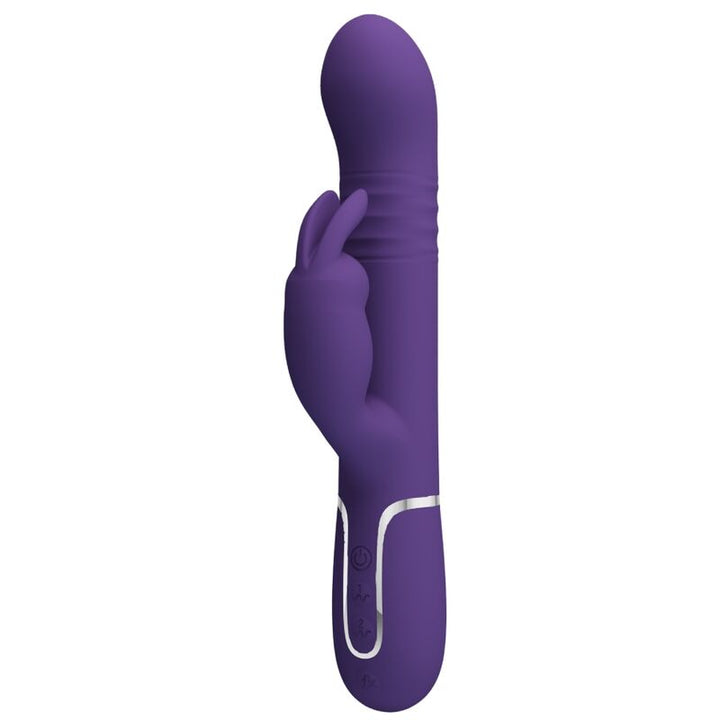 Vibrador Usb Movimento Telescópico e Rotação Prettylove Coale
