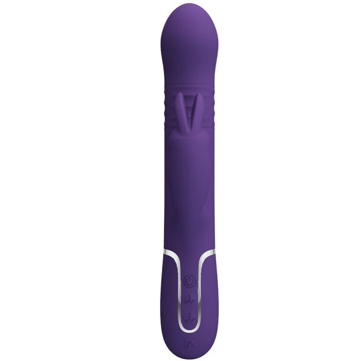 Vibrador Usb Movimento Telescópico e Rotação Prettylove Coale