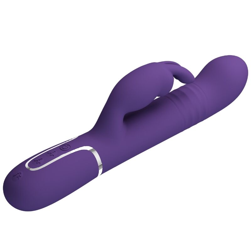 Vibrador Usb Movimento Telescópico e Rotação Prettylove Coale