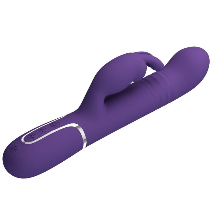 Vibrador Usb Movimento Telescópico e Rotação Prettylove Coale