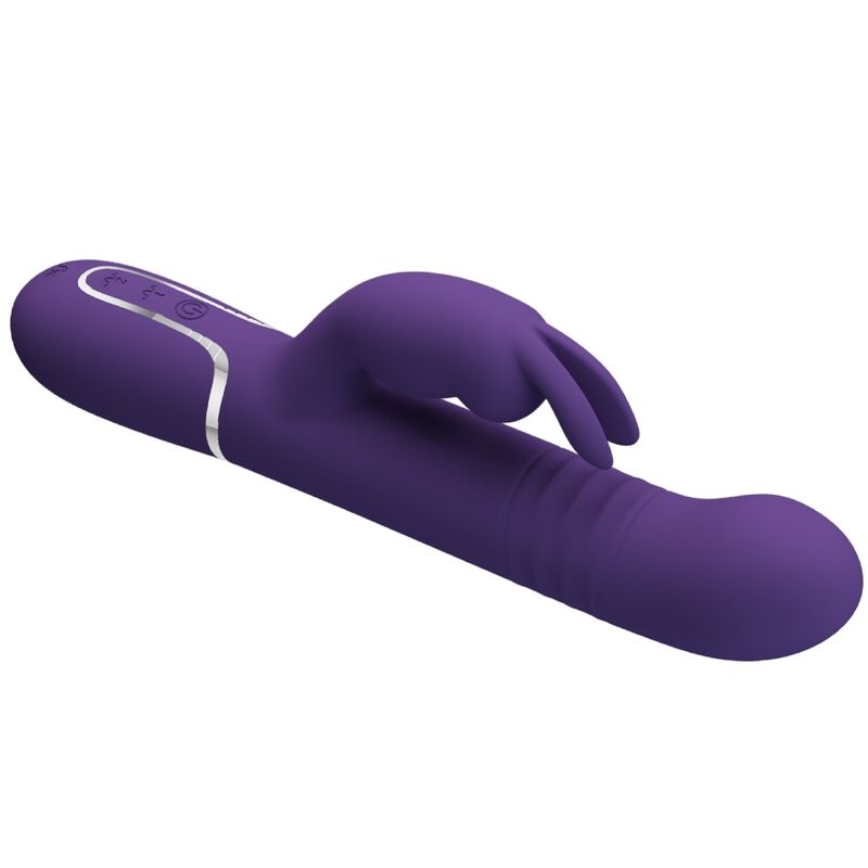 Vibrador Usb Movimento Telescópico e Rotação Prettylove Coale