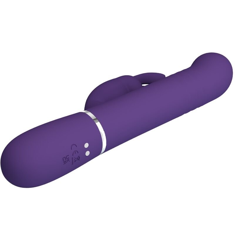Vibrador Usb Movimento Telescópico e Rotação Prettylove Coale