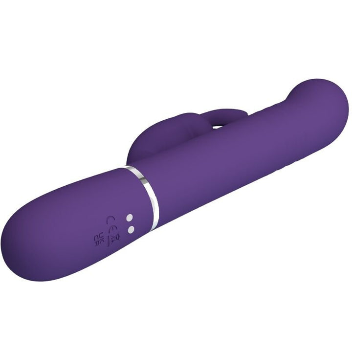 Vibrador Usb Movimento Telescópico e Rotação Prettylove Coale