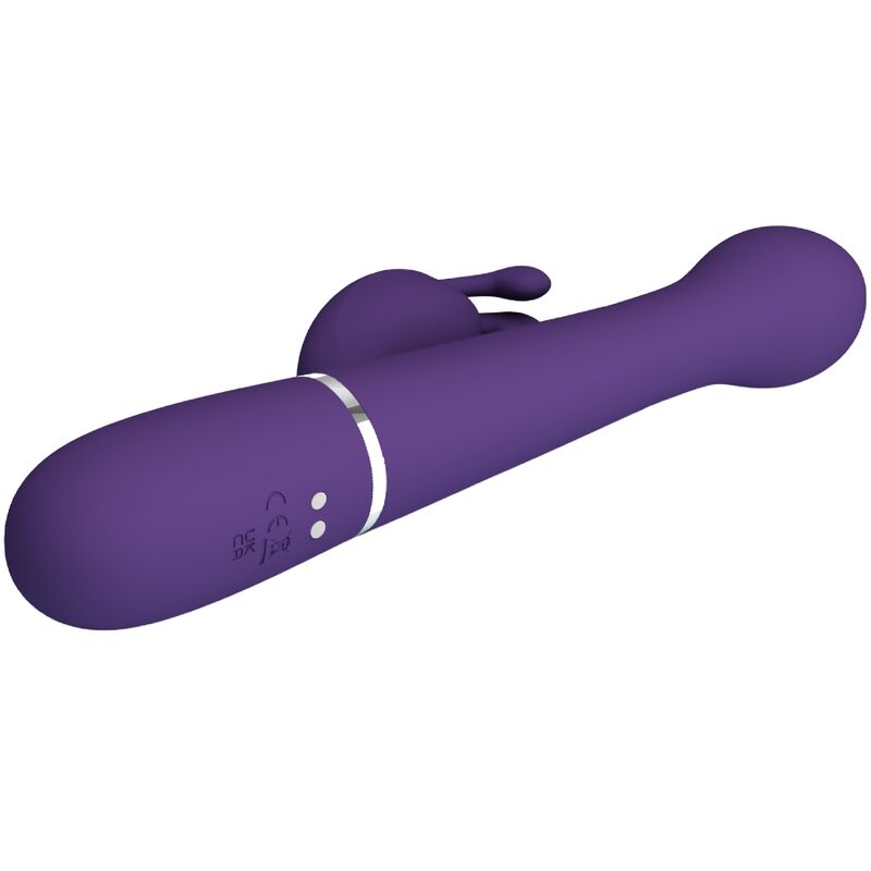 Vibrador Usb Movimento Telescópico e Rotação Prettylove Dejon
