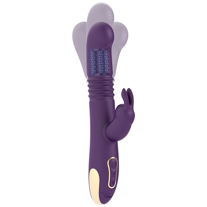 Vibrador Usb Movimento Telescópico e Rotação Treasure Bastian Controlo Remoto Watchme