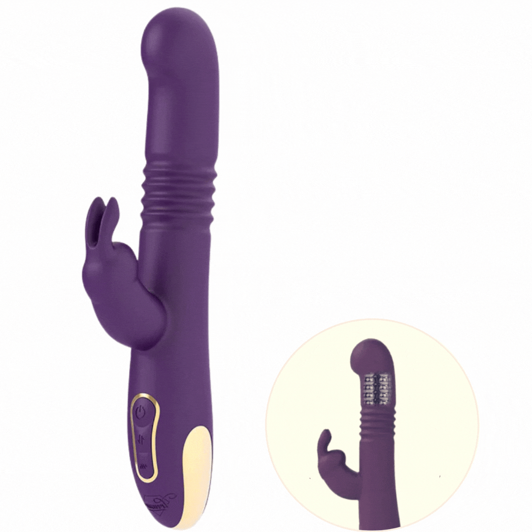 Vibrador Usb Movimento Telescópico e Rotação Treasure Bastian Controlo Remoto Watchme