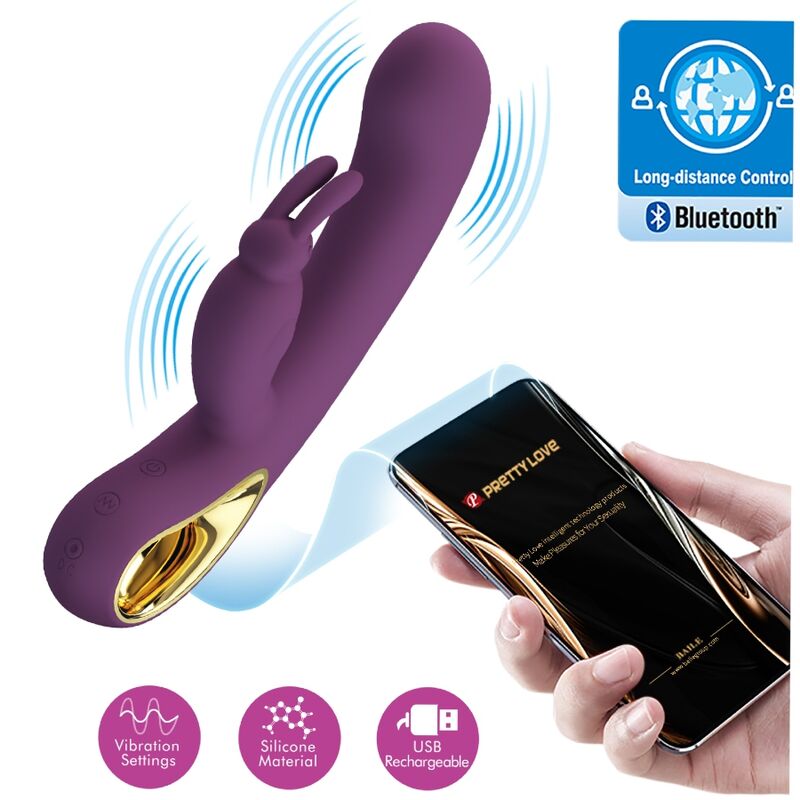 Vibrador Usb PrettyLove Liam Controlo Remoto App