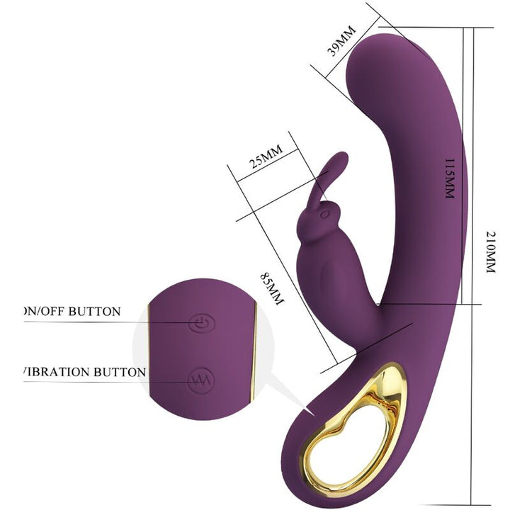 Vibrador Usb PrettyLove Liam Controlo Remoto App