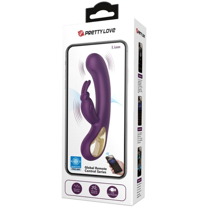Vibrador Usb PrettyLove Liam Controlo Remoto App