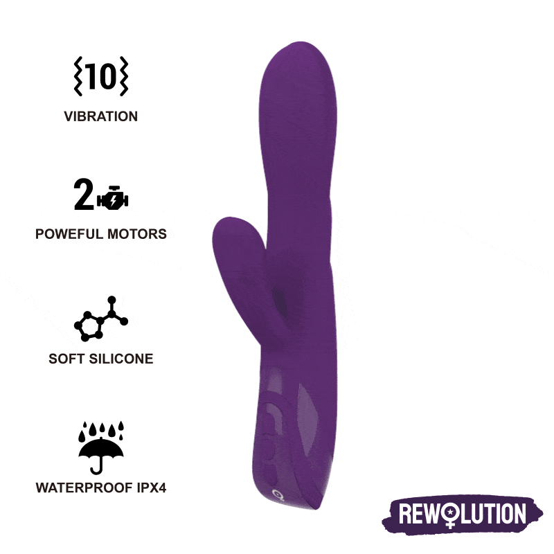 Vibrador Usb Rewolution Reworabbit