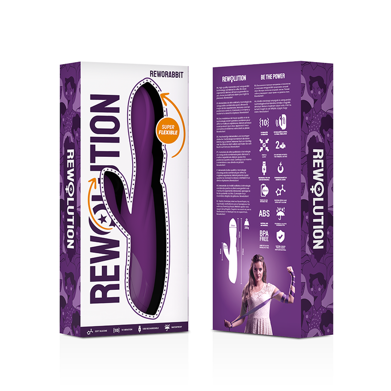 Vibrador Usb Rewolution Reworabbit