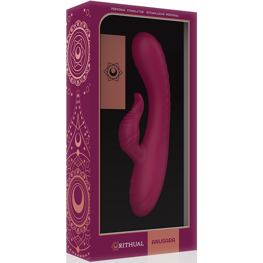 Vibrador Usb Rithual Anusara Vermelho