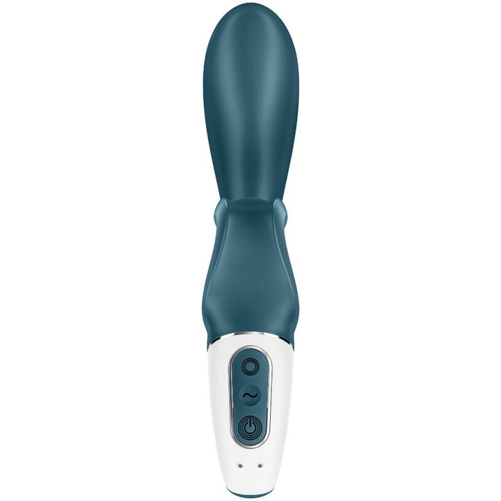 Vibrador Usb Satisfyer Hug Me Azul Controlo Remoto App