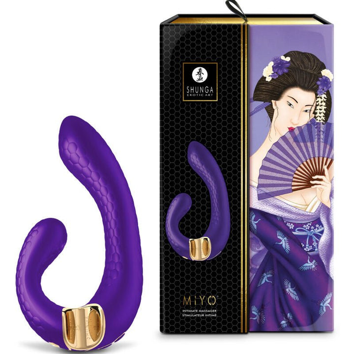 Vibrador Usb Shunga Miyo Roxo