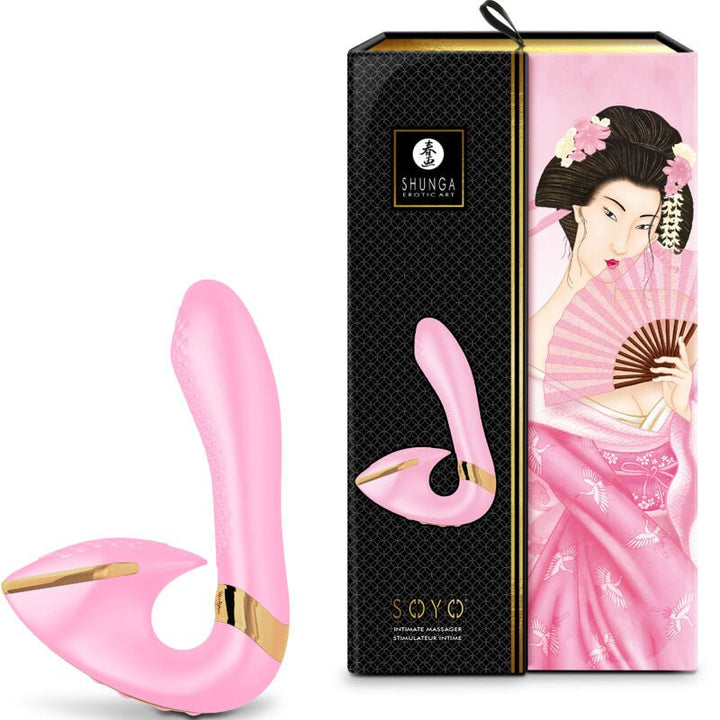 Vibrador Usb Shunga Soyo Rosa