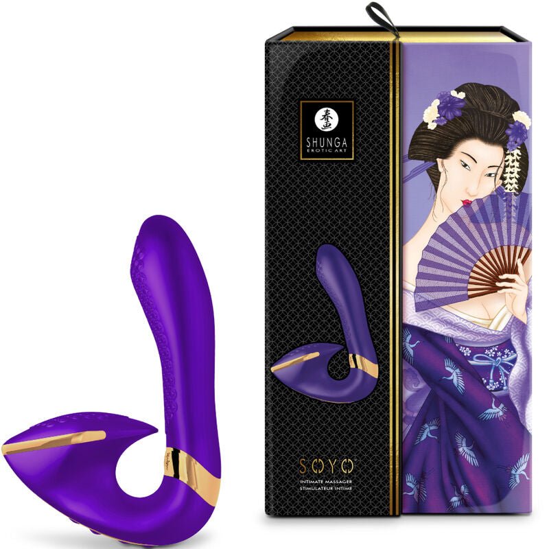 Vibrador Usb Shunga Soyo Roxo