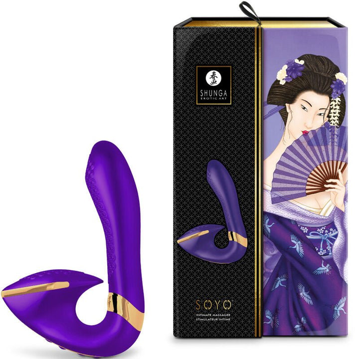 Vibrador Usb Shunga Soyo Roxo