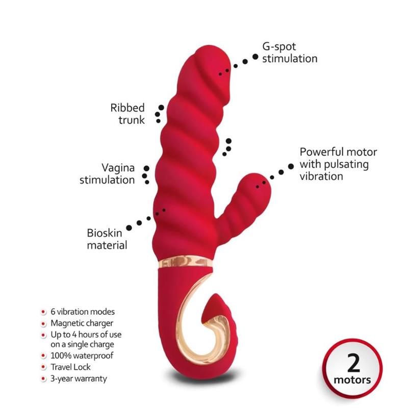 Vibrador Usb Silicone Alcochoado Gvibe Gcandy Mini