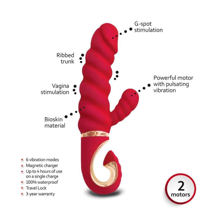 Vibrador Usb Silicone Alcochoado Gvibe Gcandy Mini