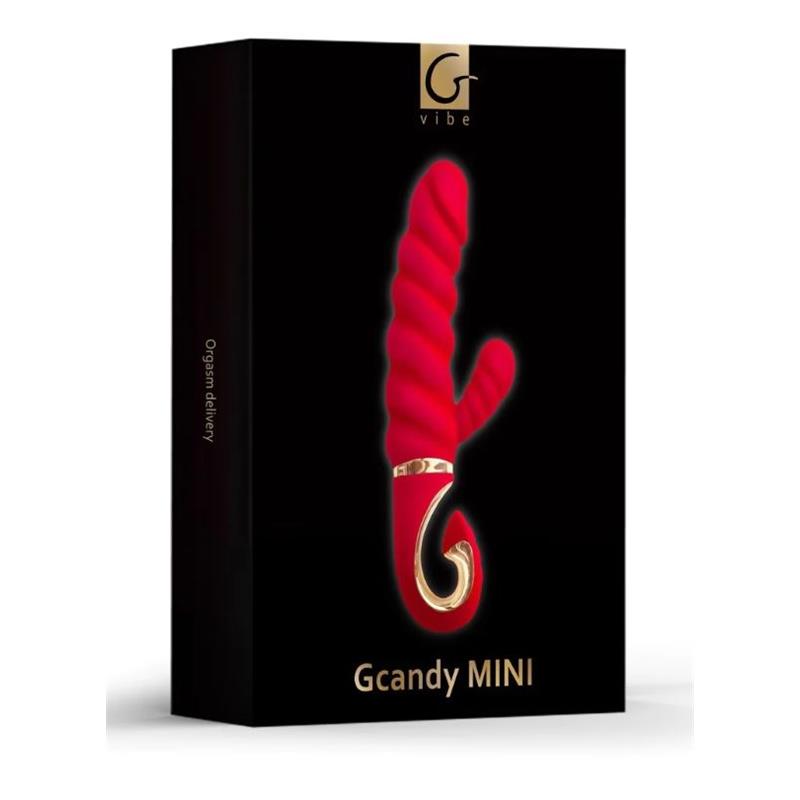 Vibrador Usb Silicone Alcochoado Gvibe Gcandy Mini