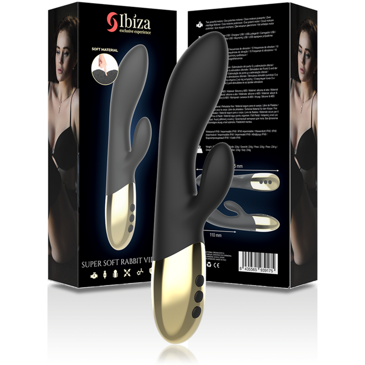 Vibrador Usb Silicone Alcochoado Ibiza Super Soft