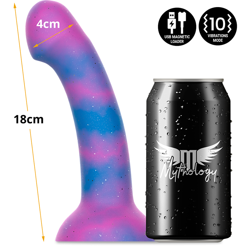 Vibrador Usb Silicone Alcochoado Mythology Dion Galactic M Controlo Remoto Watchme