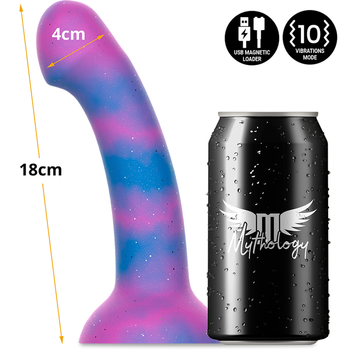Vibrador Usb Silicone Alcochoado Mythology Dion Galactic M Controlo Remoto Watchme