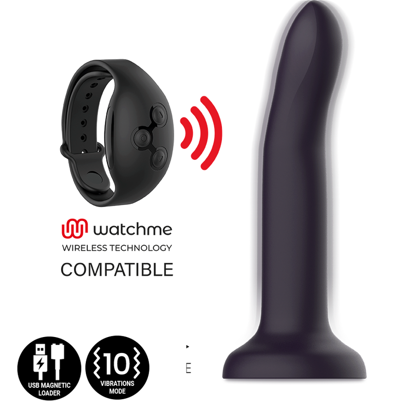 Vibrador Usb Silicone Alcochoado Mythology Duman Mystic L Controlo Remoto Watchme