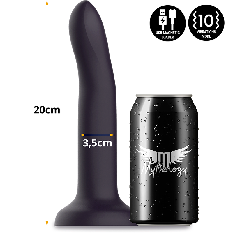 Vibrador Usb Silicone Alcochoado Mythology Duman Mystic L Controlo Remoto Watchme