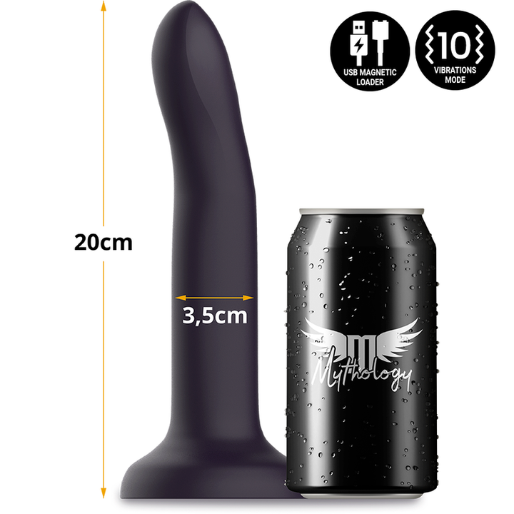 Vibrador Usb Silicone Alcochoado Mythology Duman Mystic L Controlo Remoto Watchme