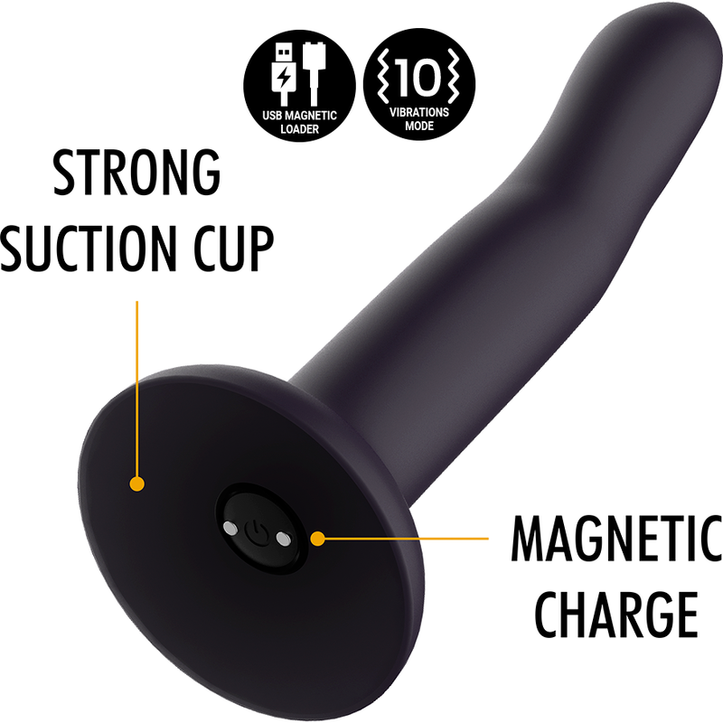 Vibrador Usb Silicone Alcochoado Mythology Duman Mystic L Controlo Remoto Watchme