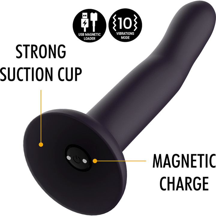 Vibrador Usb Silicone Alcochoado Mythology Duman Mystic L Controlo Remoto Watchme