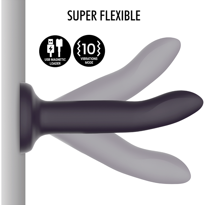 Vibrador Usb Silicone Alcochoado Mythology Duman Mystic L Controlo Remoto Watchme