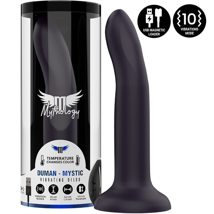 Vibrador Usb Silicone Alcochoado Mythology Duman Mystic L Controlo Remoto Watchme