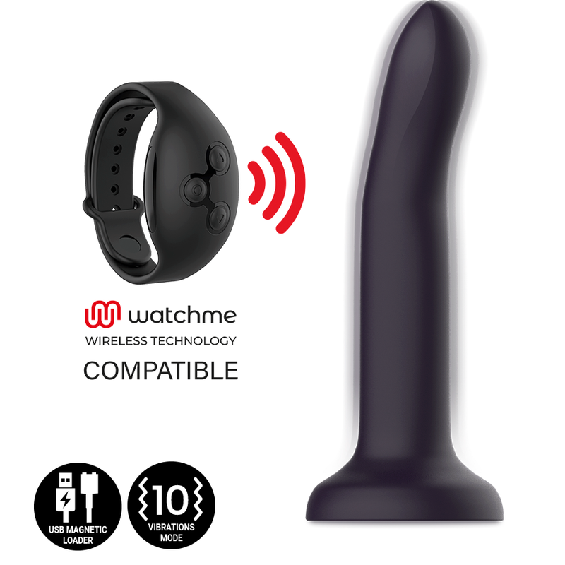 Vibrador Usb Silicone Alcochoado Mythology Duman Mystic M Controlo Remoto Watchme