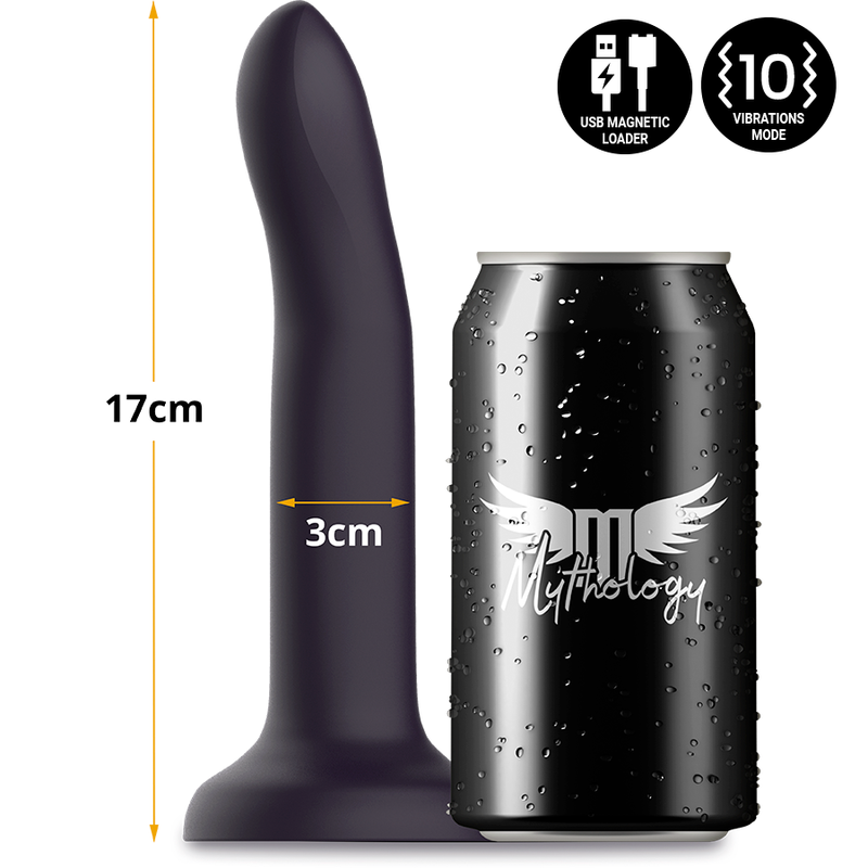 Vibrador Usb Silicone Alcochoado Mythology Duman Mystic M Controlo Remoto Watchme