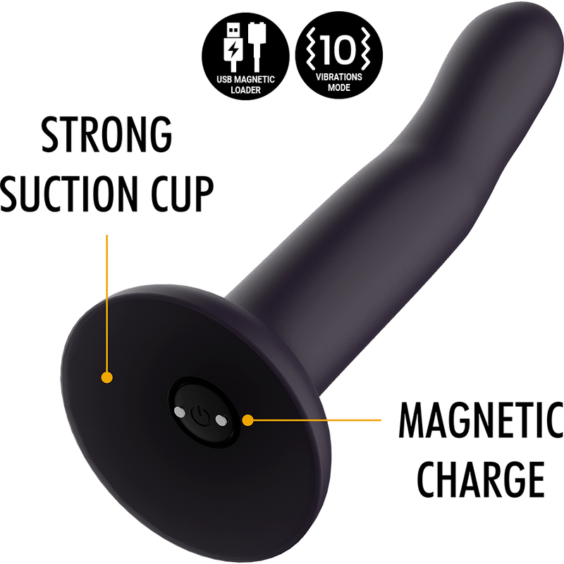Vibrador Usb Silicone Alcochoado Mythology Duman Mystic M Controlo Remoto Watchme