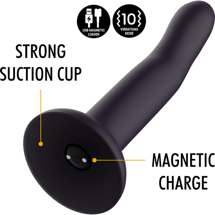 Vibrador Usb Silicone Alcochoado Mythology Duman Mystic M Controlo Remoto Watchme