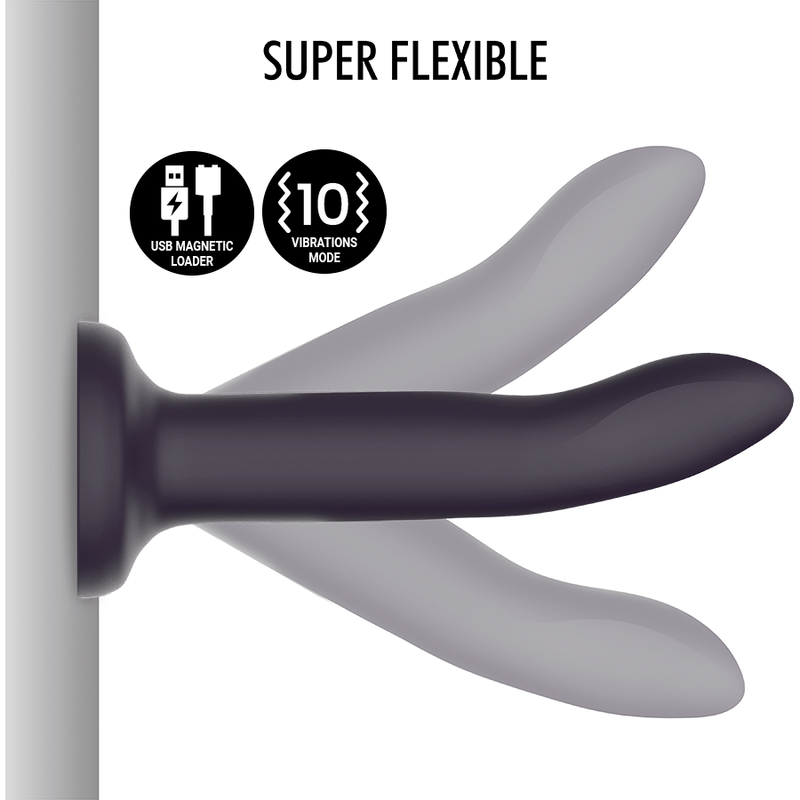 Vibrador Usb Silicone Alcochoado Mythology Duman Mystic M Controlo Remoto Watchme