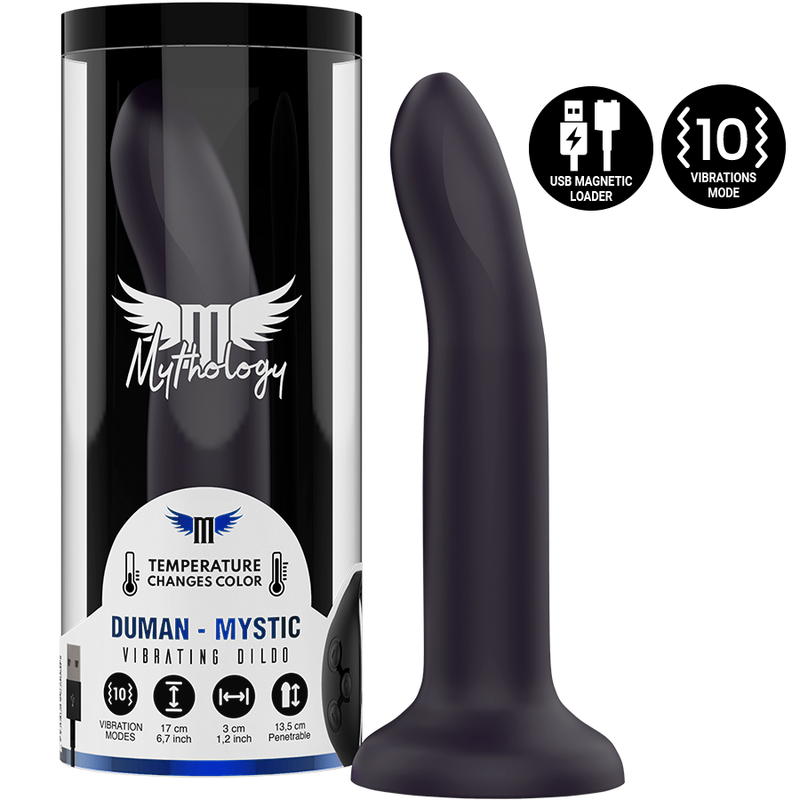 Vibrador Usb Silicone Alcochoado Mythology Duman Mystic M Controlo Remoto Watchme