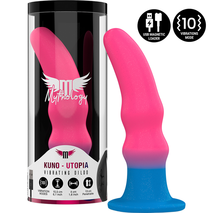 Vibrador Usb Silicone Alcochoado Mythology Kuno L Controlo Remoto Watchme