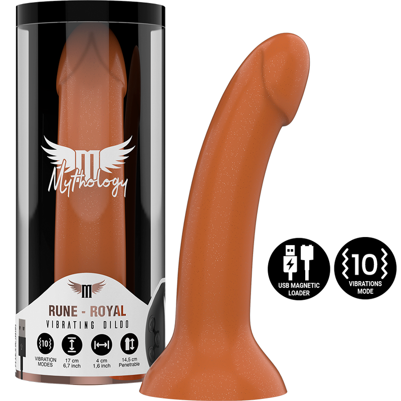 Vibrador Usb Silicone Alcochoado Mythology Rune M Controlo Remoto Watchme