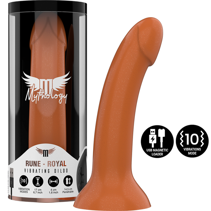 Vibrador Usb Silicone Alcochoado Mythology Rune M Controlo Remoto Watchme