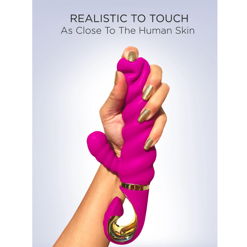 Vibrador Usb Silicone Almofadado Gvibe Gcandy